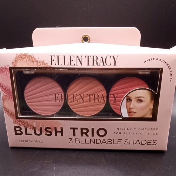 ELLEN TRACY BLUSH TRIO SET - Picture 1 of 9